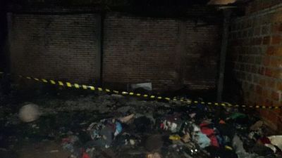 Incendio de precaria vivienda deja un hombre fallecido - Nacionales - ABC Color