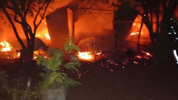 Incendian casa tras homicidio en Ypané
