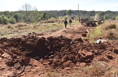EPP usó garrafa de 13 kilos llena de explosivos para matar a los militares de la FTC