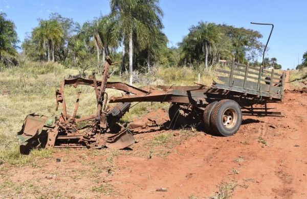 EPP usó garrafa de 13 kilos llena de explosivos para matar a los militares de la FTC