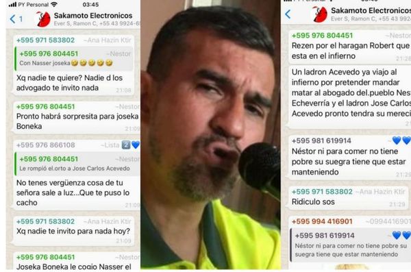Abogado 360 Néstor Echeverria amenaza y sigue alimentando el odio y rencor en redes sociales