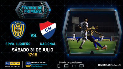 Luqueño y Nacional le dan continuidad a la fecha 3 del Clausura