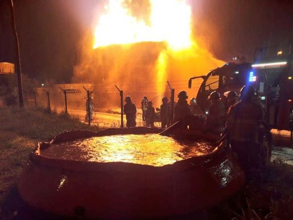 Petropar cobró G. 14.701 millones de póliza por el incendio