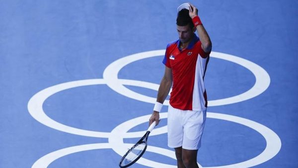 La furiosa reacción de Novak Djokovic tras perder la medalla de bronce en singles - Megacadena — Últimas Noticias de Paraguay