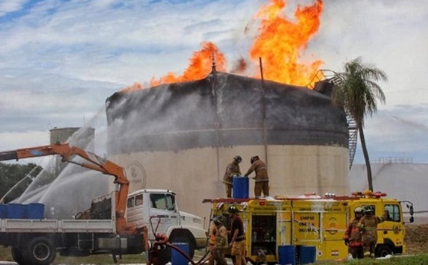 Petropar recibe más de 14.000 millones por incendio en planta