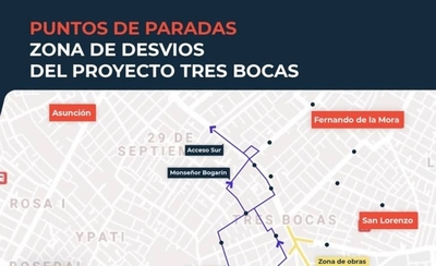 Diario HOY | VMT reubica 34 paradas de buses en calles alternativas a Tres Bocas