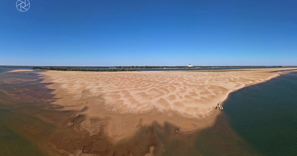 La Nación / La bajante histórica del río Paraná - OJO Galería