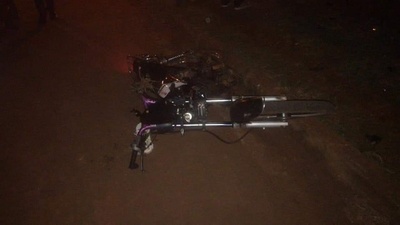 JOVEN MOTOCICLISTA FALLECE TRAS ACCIDENTE DE TRÁNSITO EN MARÍA AUXILIADORA