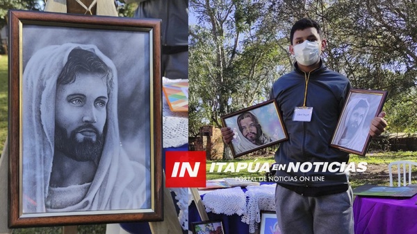 EN PANDEMIA DESARROLLÓ SU PASIÓN POR EL ARTE Y AHORA ENSEÑA EN LAS REDES