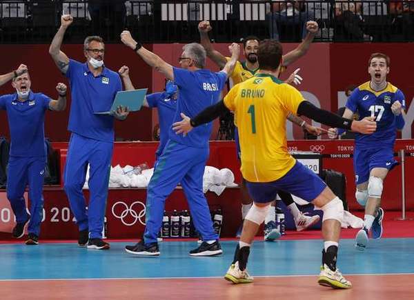Voley: Brasil batió a Francia en épicos 5 sets