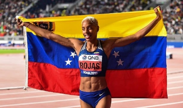 Yulimar Rojas, la venezolana que impuso récord olímpico y mundial