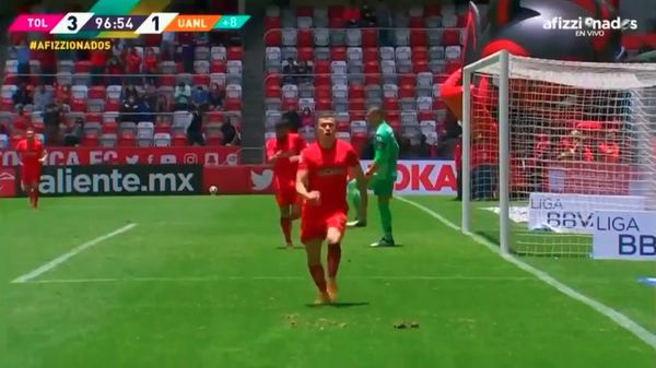 Braian Samudio debuta con gol en el triunfo de Toluca - Fútbol Internacional - ABC Color
