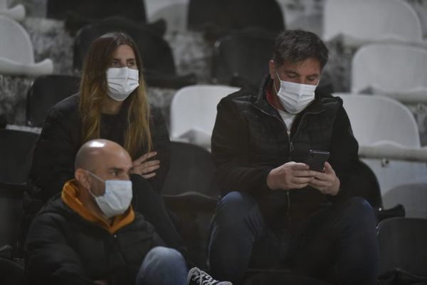 Berizzo, espectador del Olimpia-Guaireña - Fútbol - ABC Color