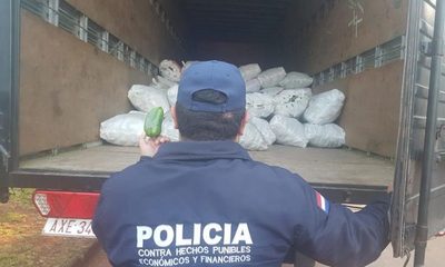 Incautan más de 5.000 kilos de locote de contrabando