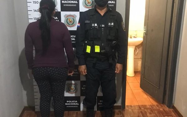 Mujer hiere de una puñalada a su pareja