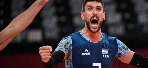 Argentina culmina la remontada y se mete cuartos de voleibol masculino
