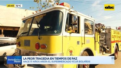 La peor tragedia en tiempos de paz: hace 17 años ardía el supermercado Ycuá Bolaños - ABC Noticias - ABC Color