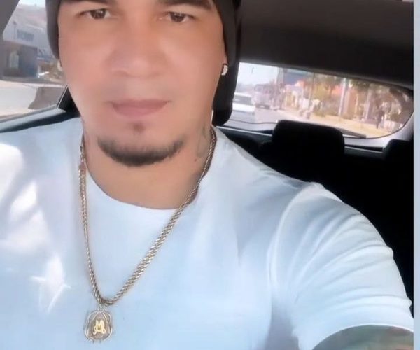 Escándalo de Marco Lazaga en la vía pública (videos)
