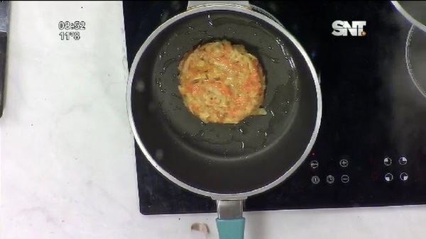 Cocina LMCD: Medallones de vegetales con pasta integral - SNT