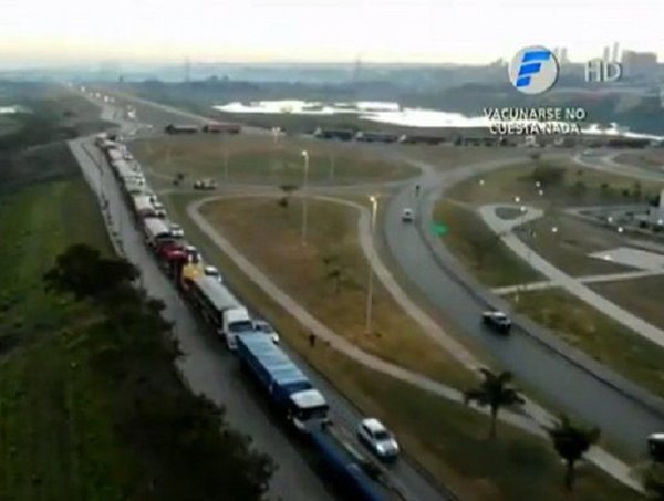 Camioneros copan Asunción · Radio Monumental 1080 AM