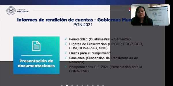 Hacienda capacitó a candidatos a intendentes y concejales municipales | .::Agencia IP::.