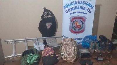 APRESARON A LADRÓN QUE TENÍA EN ZOZOBRA A VECINOS DE PABLO ROJAS