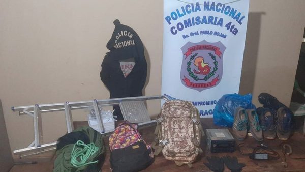 APRESARON A LADRÓN QUE TENÍA EN ZOZOBRA A VECINOS DE PABLO ROJAS
