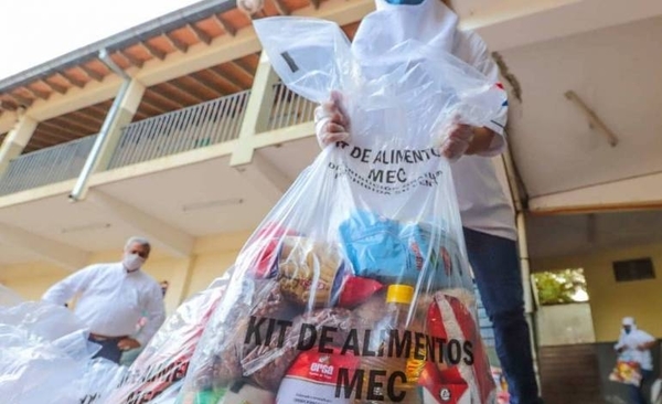 Diario HOY | MEC reinicia desde hoy entrega de kits de alimentos en instituciones de Asunción