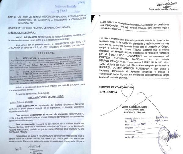 Apelan disposición de juez electoral que rechazó impugnación de candidata a intendente de Ybycuí - Nacionales - ABC Color