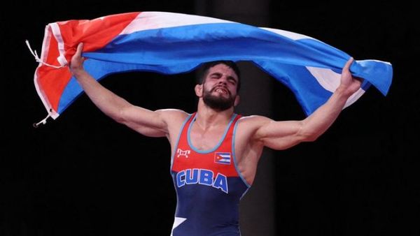 Cubano Luis Alberto Orta logra el oro en lucha grecorromana