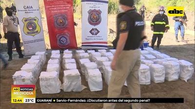 Incineran los 3.415,5 kilogramos de cocaína - ABC Noticias - ABC Color