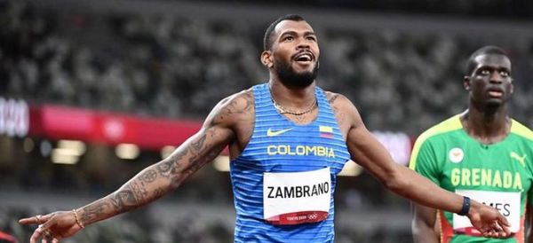 Anthony Zambrano pasa a la final olímpica de 400 metros con récord sudamericano