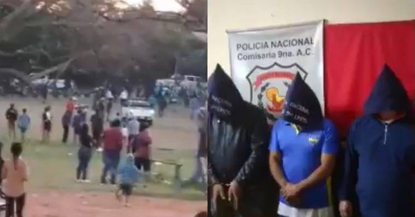 La Nación / Aglomeración en partido de fútbol terminó con 7 detenidos