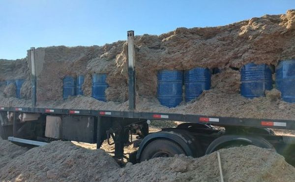 Senad incauta precursores químicos en el Chaco