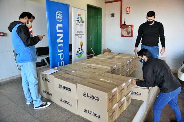 Itaipu entregó 38.000 ampollas de midazolam a Hospital Respiratorio de Alto Paraná | .::Agencia IP::.