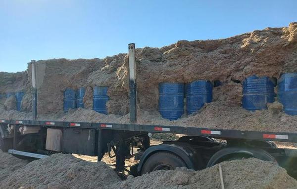 Chaco: frenan camión que trasportaba precursores químicos