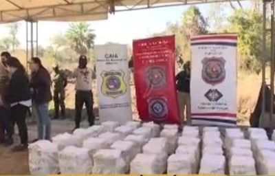Incineraron las 3.4 toneladas de cocaína - C9N