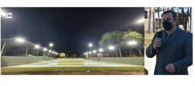 Gobernación de Misiones inauguró una pista multideportiva en escuela de San Igancio