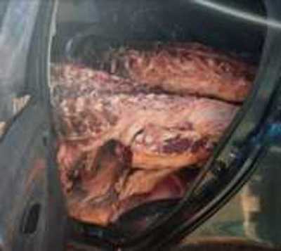 Chaco’í: Incautan 1.000 kilos de carne vacuna de presunto contrabando - Paraguay.com