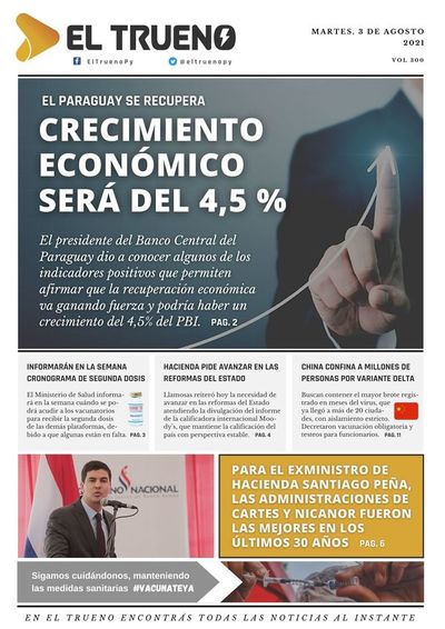 E-paper 3 de agosto 2021 - El Trueno