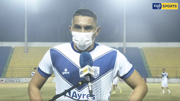 Robert Aldama, la figura del partido ante Capiatá