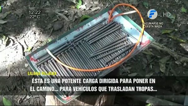 Fabrican explosivos para atacar a los vehículos de la FTC