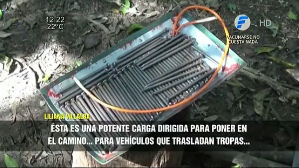 Fabrican  explosivos  para atacar a los vehículos de la FTC