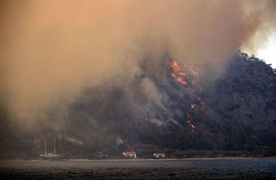 Turquía lucha por séptimo día consecutivo contra incendios en su costa sur - Mundo - ABC Color