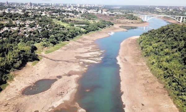 SEQUÍA: RECIÉN PARA NOVIEMBRE PREVÉN MAYOR NIVEL DE AGUA EN LOS RÍOS
