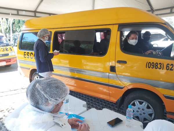Primera jornada de aplicación de segunda dosis fue un éxito en Alto Paraná - La Clave