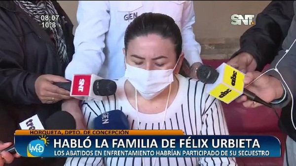 Familia Urbieta pide información sobre Don Félix - SNT
