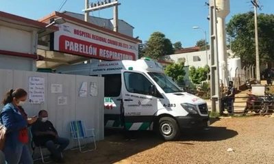 Seis internados en Pabellón Respiratorio de CDE
