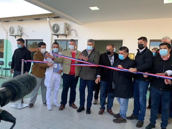 Presidente inaugura nueva USF para la atención primaria de la salud en Pilar