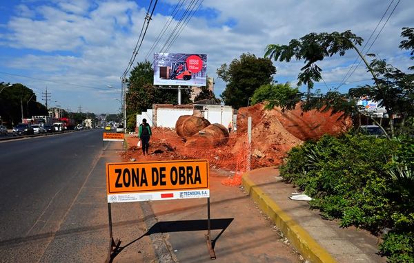 Túnel y rotonda en “Tres Bocas”: Avelino Martínez no será reparada pese a reclamos, dice MOPC - Nacionales - ABC Color